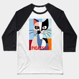 Picatsso cat cat club Baseball T-Shirt